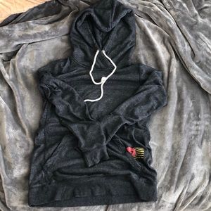 ROXY dark grey hoodie